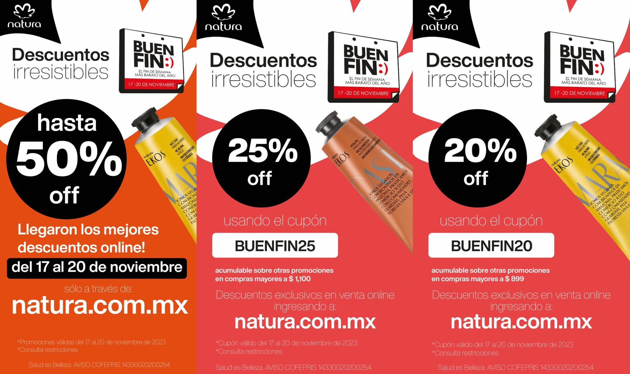 Cupón Natura Año Nuevo 2025 MX | ️ ¡60% OFF en tienda!
