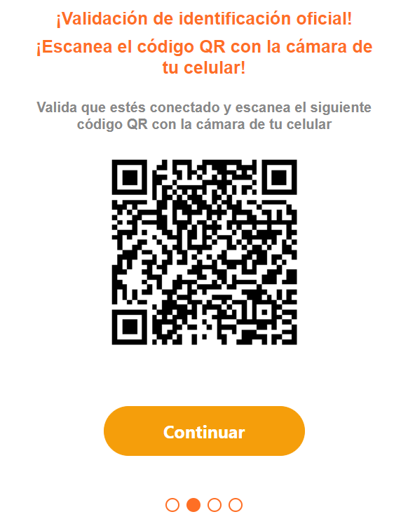 Escaneo de QR importante sobre como inscribirse a Natura